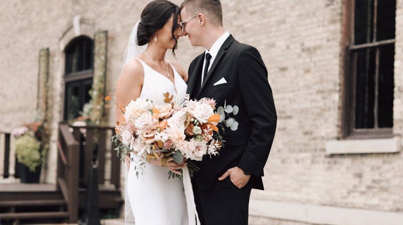 Milwaukee Wedding Videographer captures a dreamy video shot of the new Mr. and Mrs.