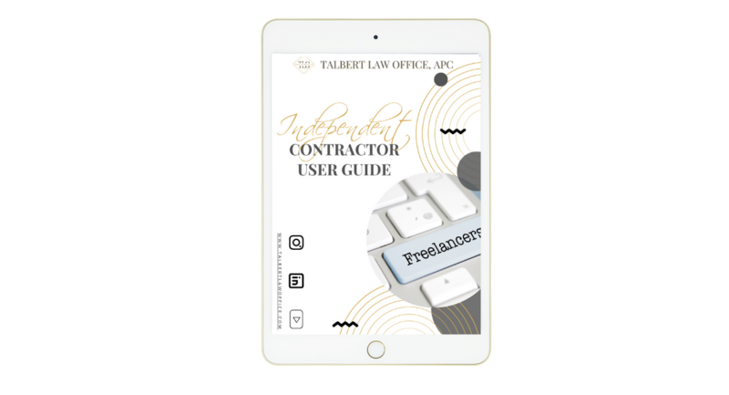 Independent Contractor User Guide