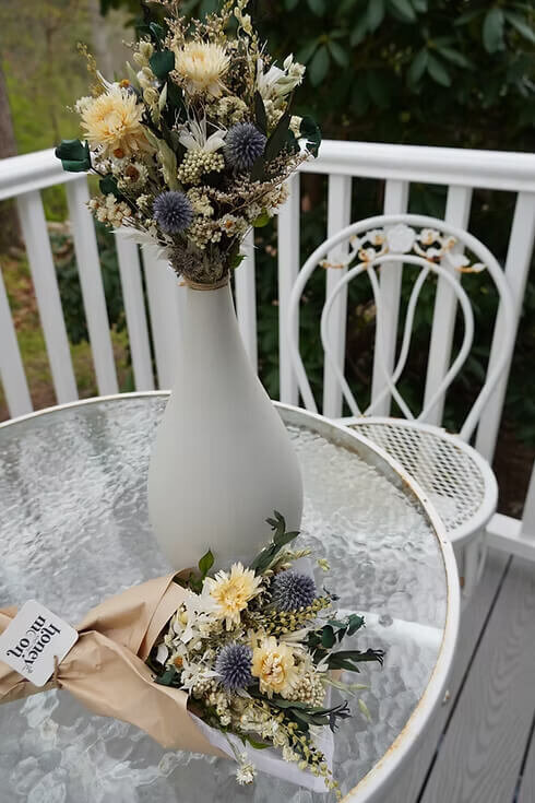 Emerald Clover & Cloud Bouquet (13)