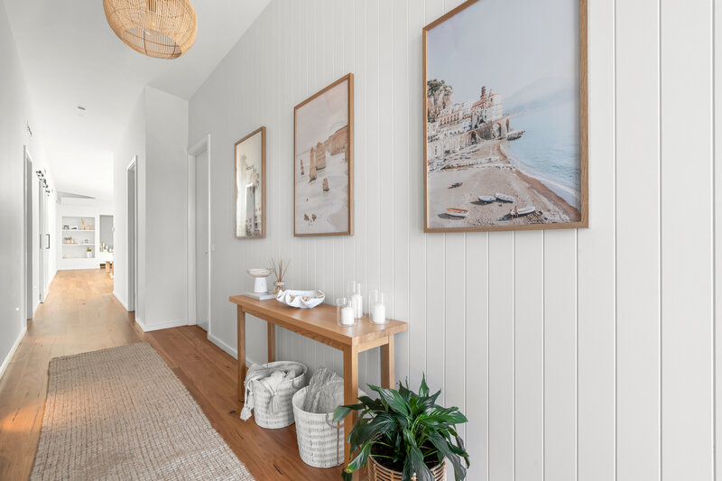 Modern Home interior by AR Construction in South West Victoria