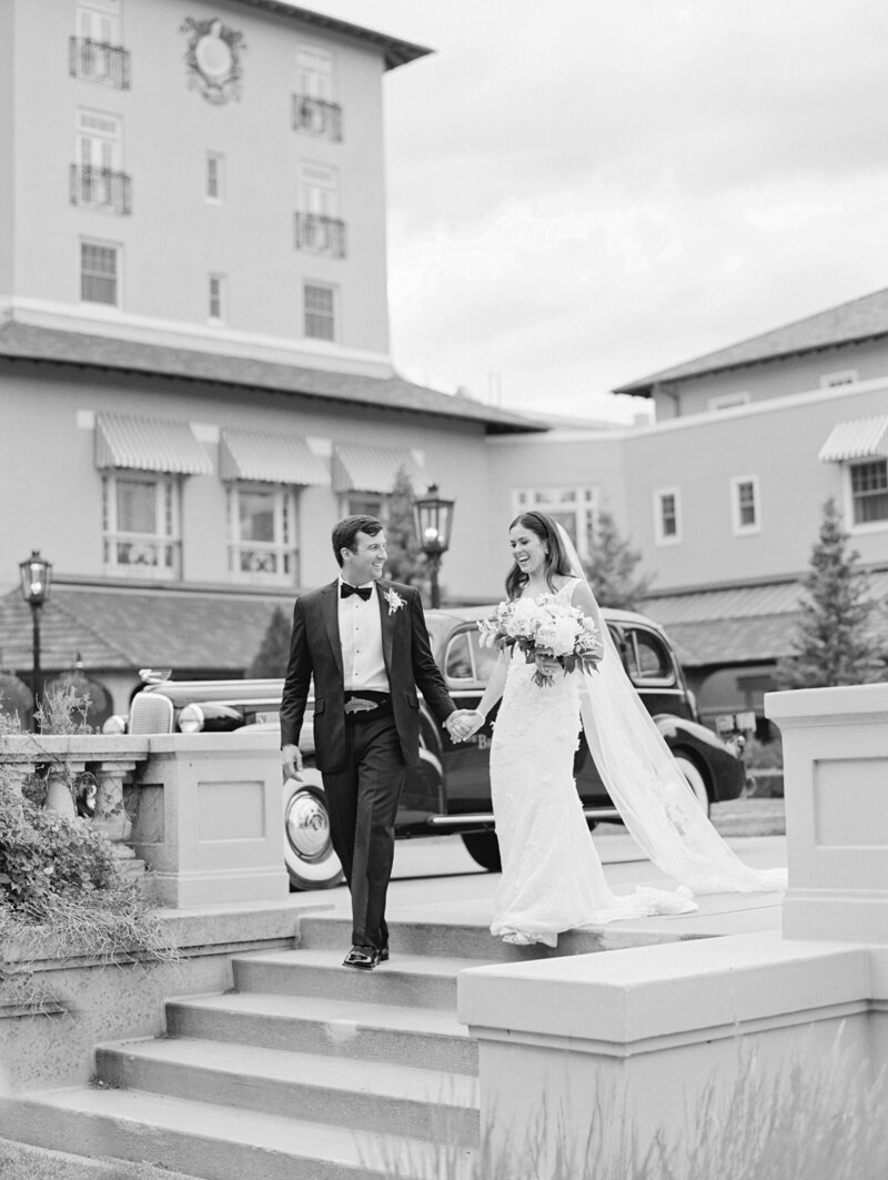 Broadmoor Wedding Photographer classic car