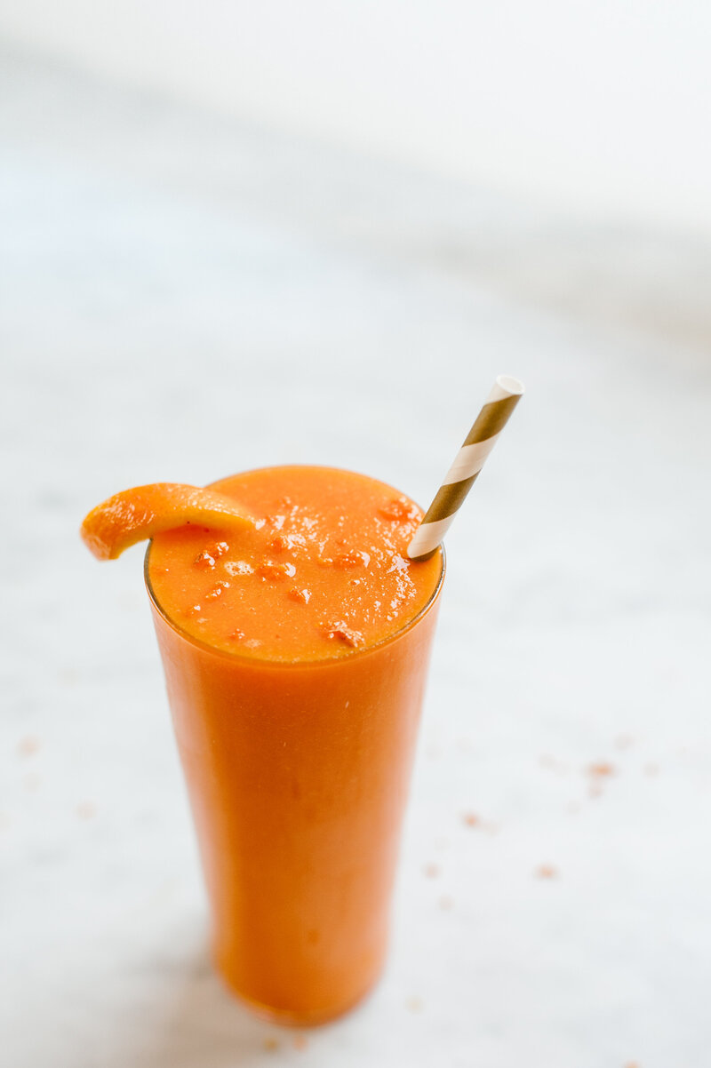 Carrot Tumeric Ginger Smoothie SimplyRealHealth_Cookbook2.0_CarrotTumericGingerSmoothie10