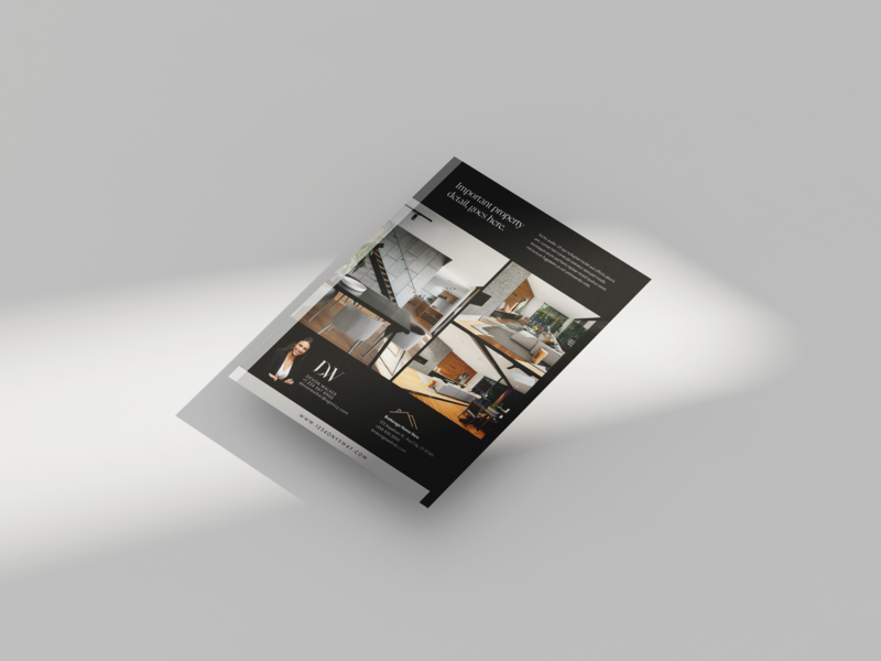 Feature Sheet Flyer Mockup 2