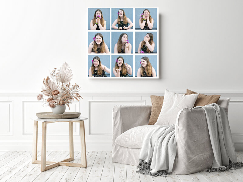 Silly Face Canvas
