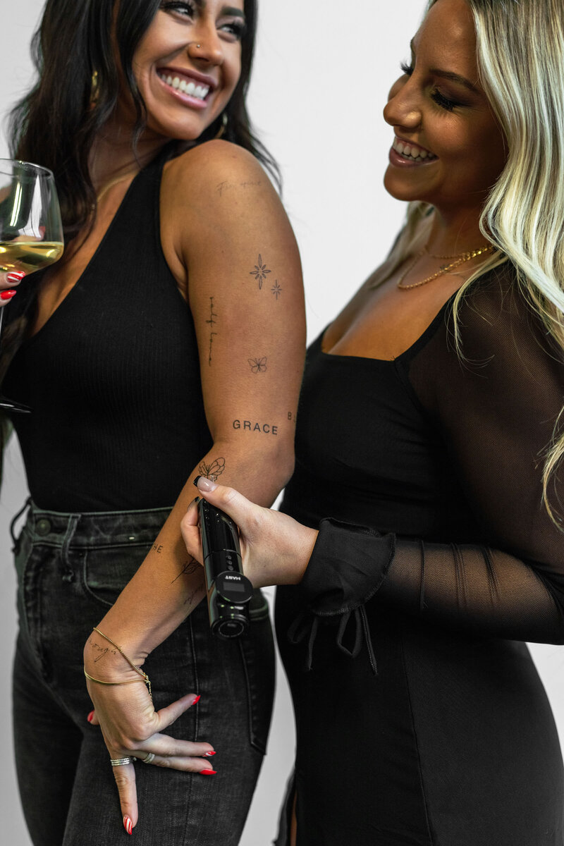 Delicate, detailed fine-line ink by a Pittsburgh-based tattoo artist specializing in feminine and minimalist tattoos.