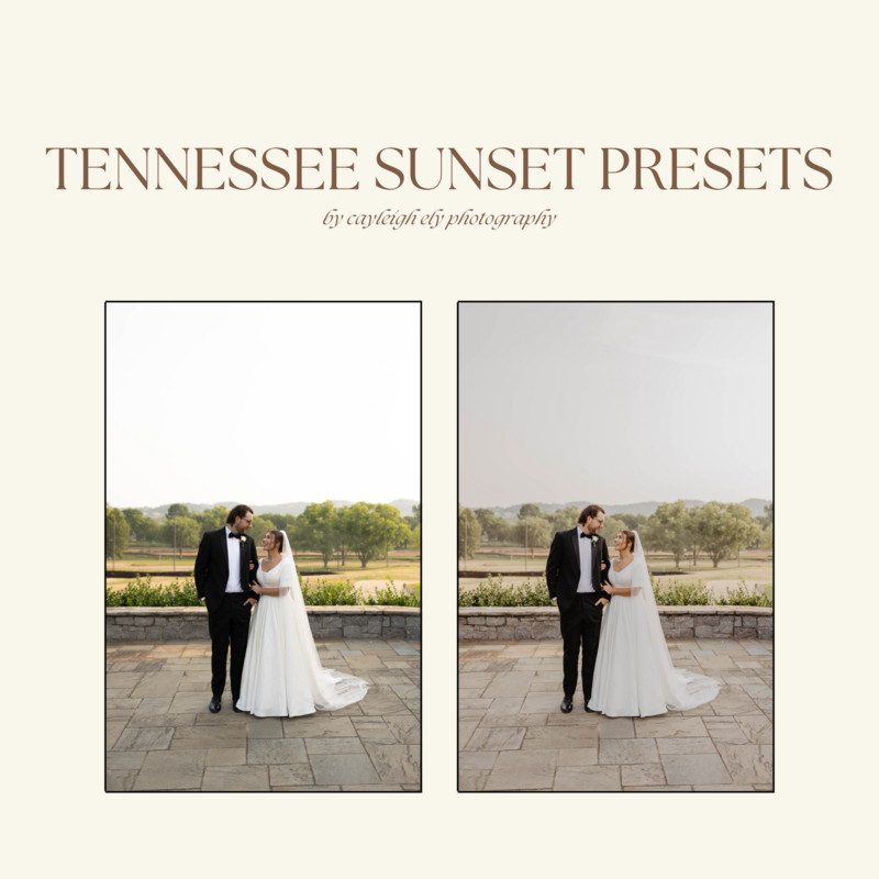 Tennessee Sunset Presets Launch Graphic #18
