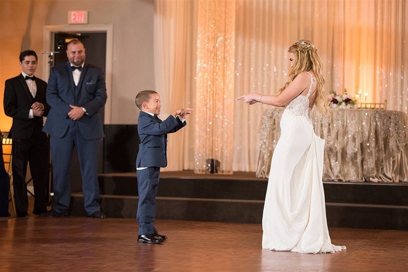 First dance with son Miami Wedding