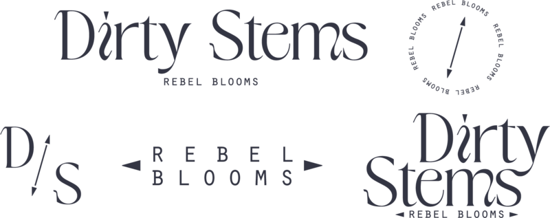 Dirty Stems Logo Suite Mobile