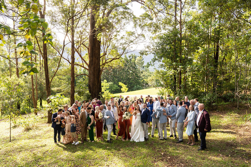 Family Wedding Photo at the Bower Estate