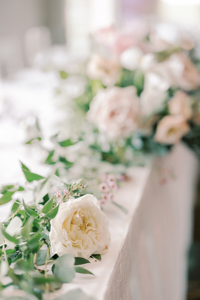 elegant florals for wedding in PA