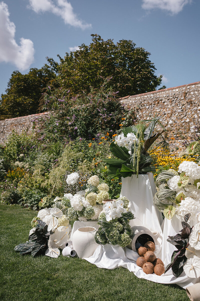 Modern Firle Place wedding florist (42)