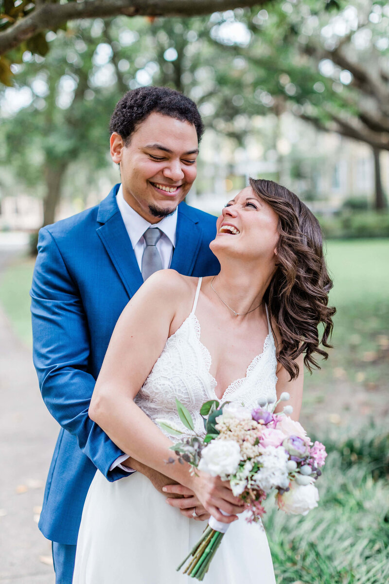 Robyn and Michael’s intimate Savannah elopement