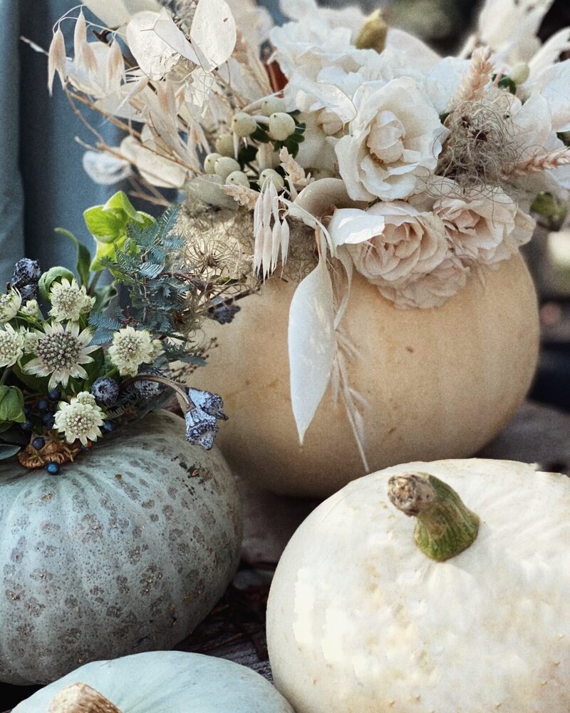 Halloween floral workshop with Pesh Flowers at Dulwich college