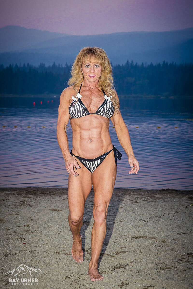 Vancouver-Fitness-Photography-Terry-Aleksic-Whonnock-Lake-Sunset-Figure-001