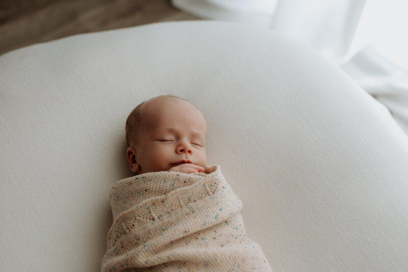 indoor newborn photography session perth