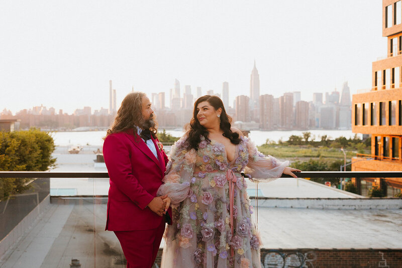 Non-traditional elopement photography