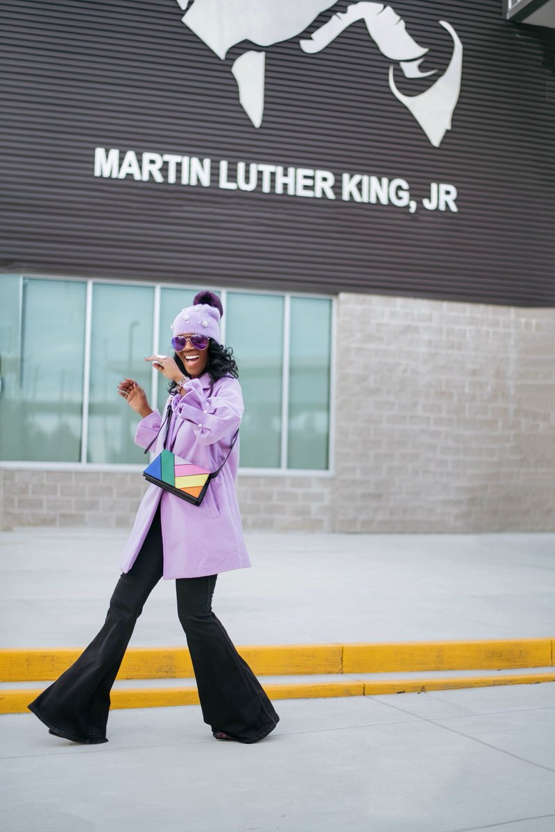 MLK Purple Coat 