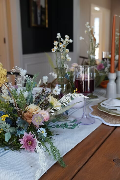 Dried Ammobium Bunch (7)