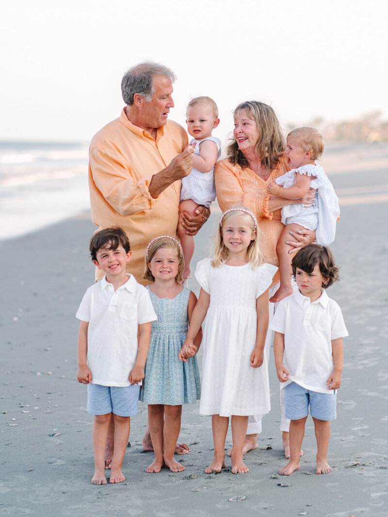 Family Photo at Debordieu Colony Beach in Georgetown, SC47
