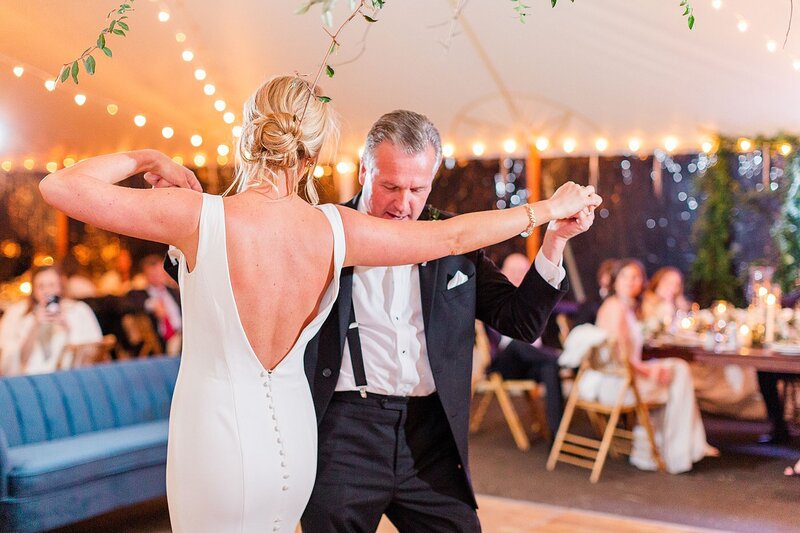 father daughter dance by Knoxville Wedding Photographer, Amanda May Photos