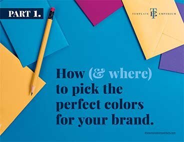 How to pick brand colours 1 the Template Emporium