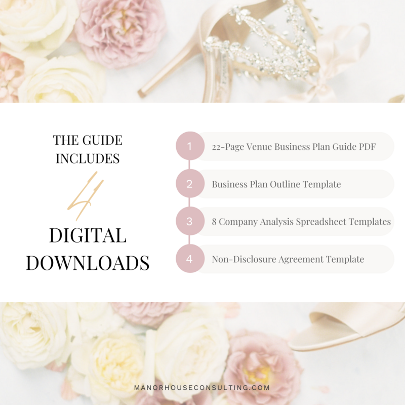 Wedding Venue Business Plan Guide - MHC - Deliverables