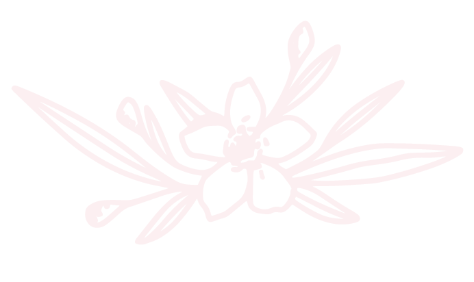 Branded Floral Graphic Element in pink