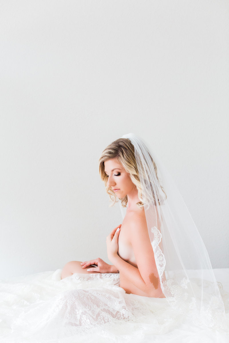 Virginia bridal boudoir photography