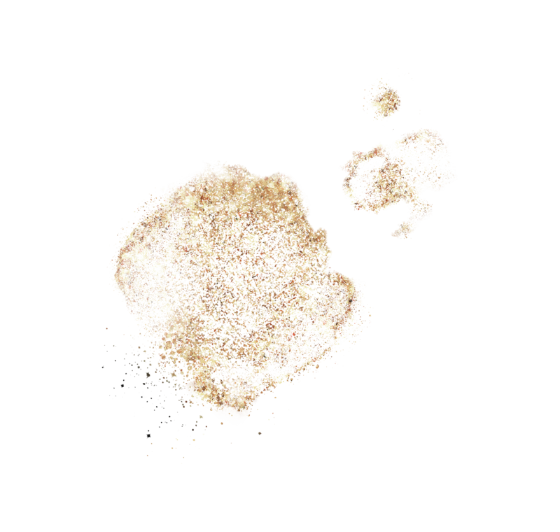 Gold Splatter Elements