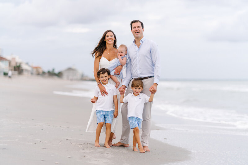 Family Photo at Debordieu Colony Beach in Georgetown, SC58