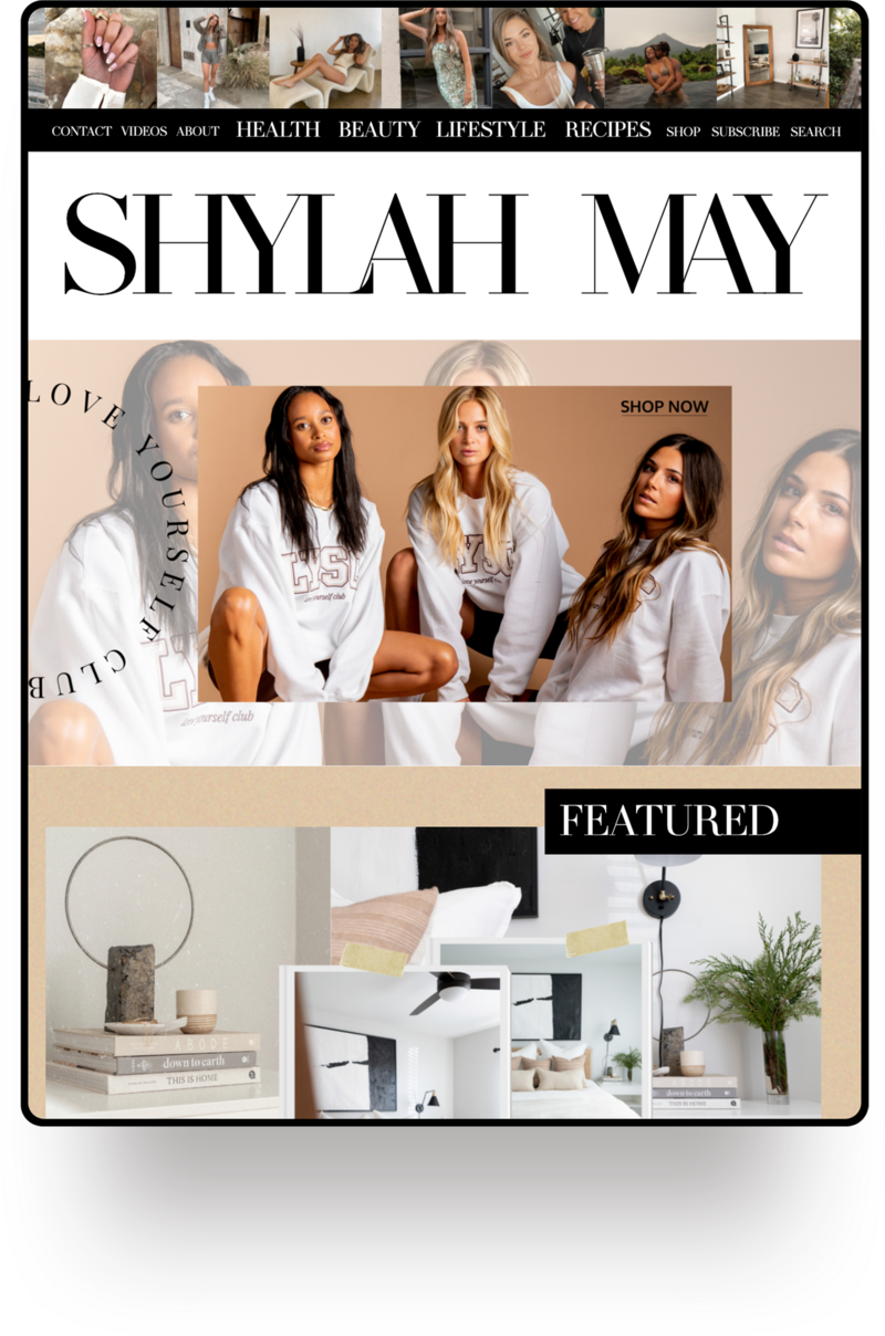 Two Day Showit Template Customization Intensive for Shylah May