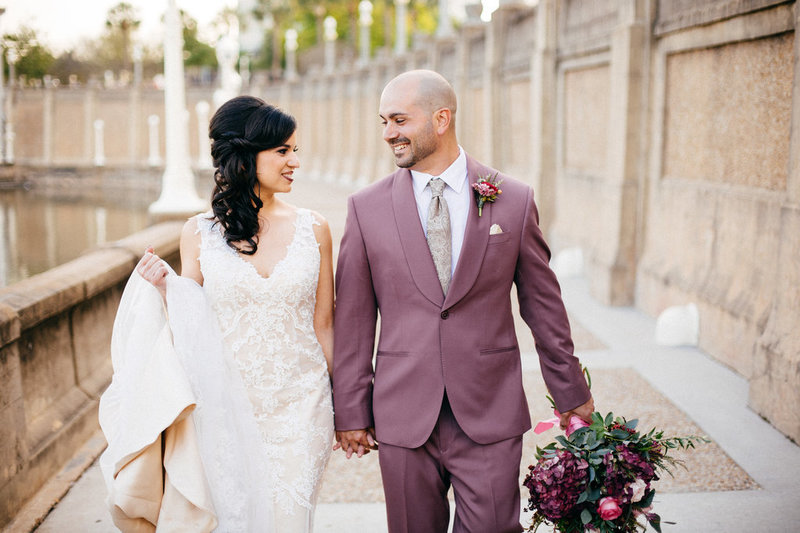 Haus 820 Jewel toned Wedding. Lakeland Wedding Planners. Purple Wedding.