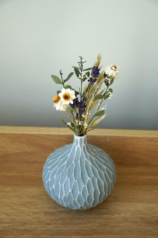 Lavender Sprig Vase Set (1)