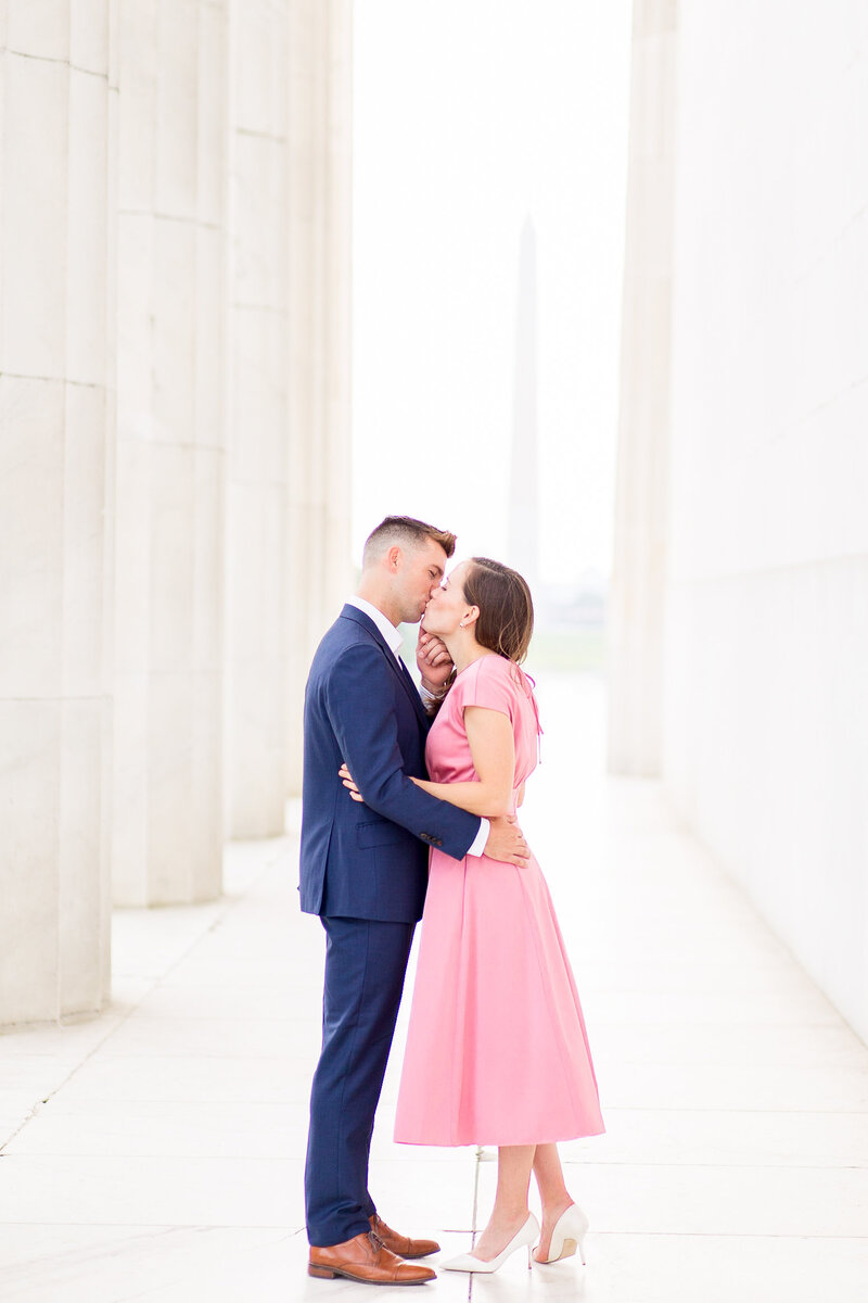 Lincoln Memorial Engagement Session DC Wedding Photographer-19
