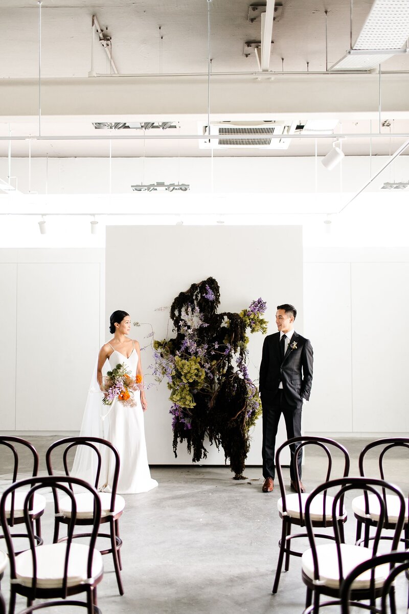 189Singapore Modern Art Gallery Wedding Editorial Photography_MARITHA MAE