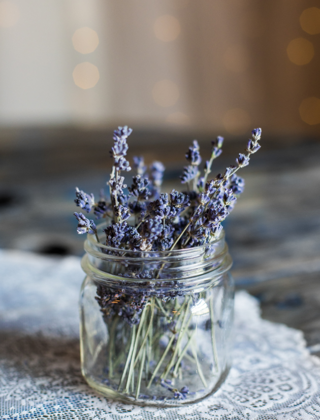 healthy living at home with lavender