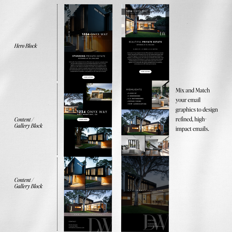 Real Estate Email Graphic Templates (2)