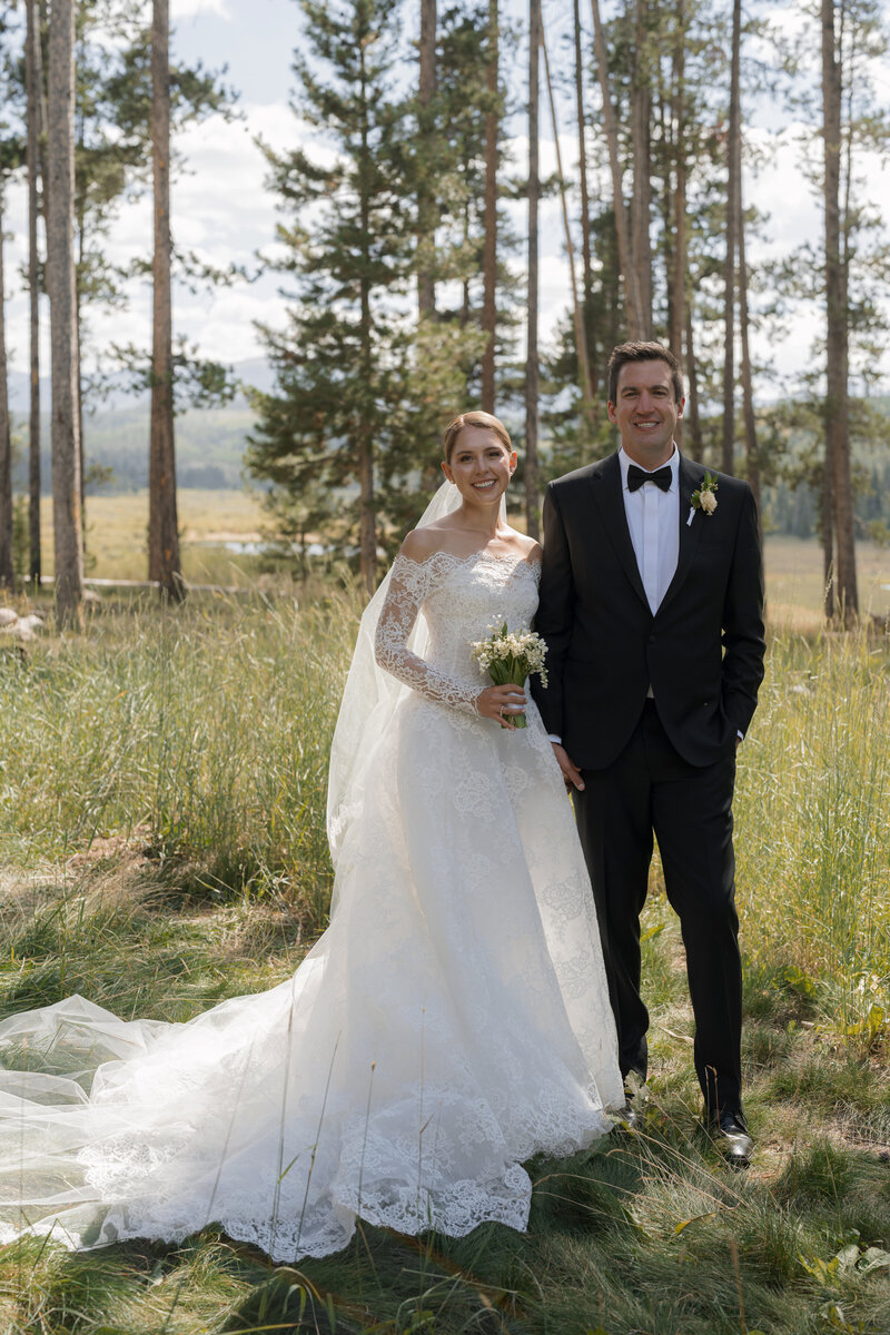Bridal hair and makeup in Devil's Thumb Ranch Colorado