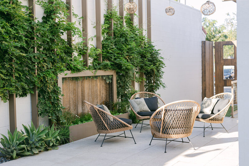 Hart and Main's courtyard offers a versatile event space that can be modified to accommodate any event  
