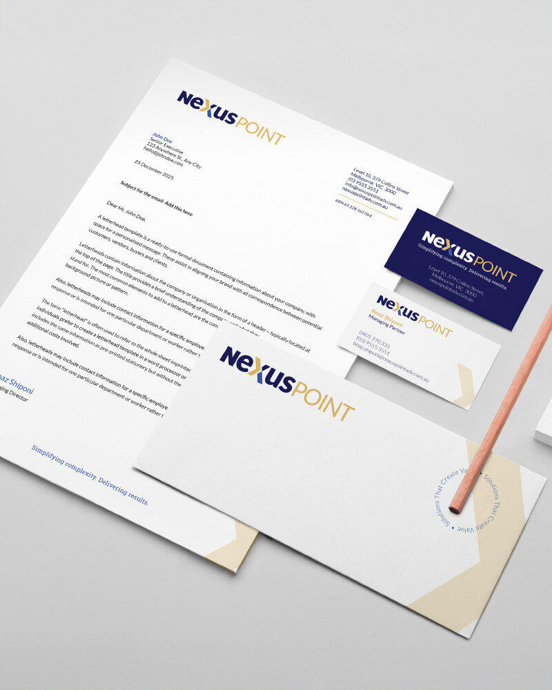 Nexus Point - Branded stationary