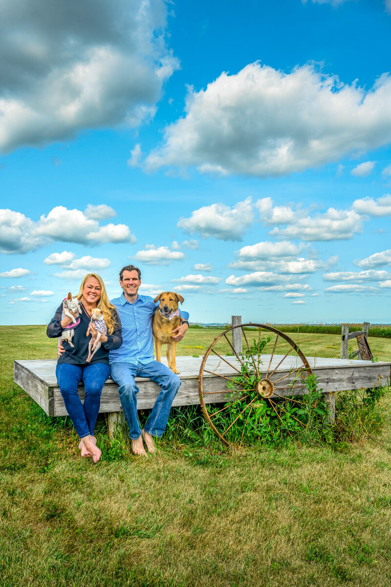 Galena Family Photography on location in by Amy May Photography