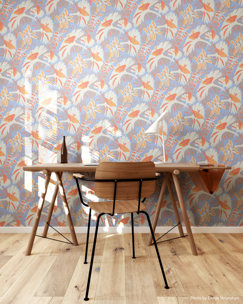 Wallpaer MU with buttherflies