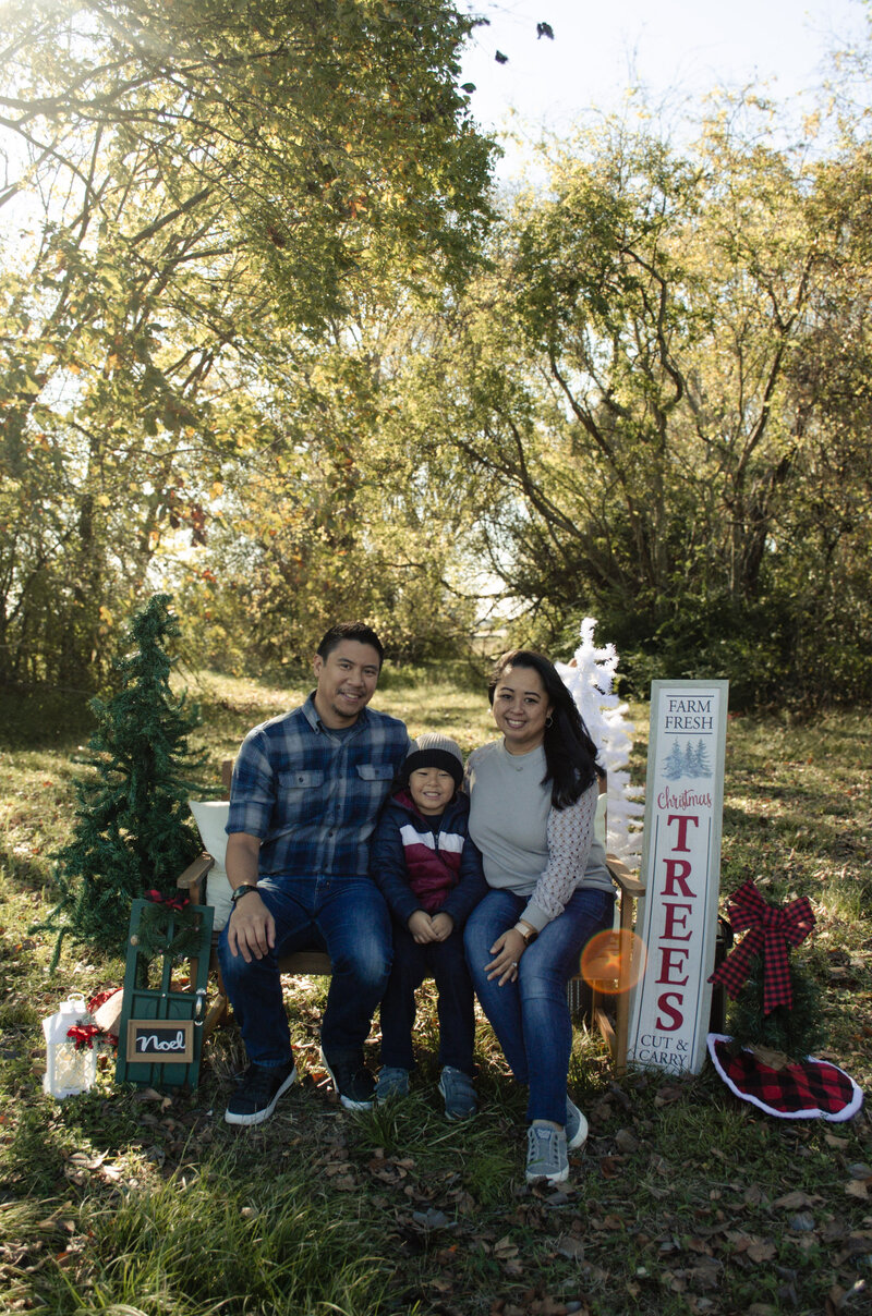 katy tx christmas mini family photos