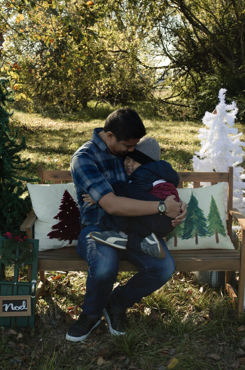 katy tx christmas mini family photos