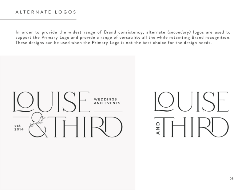 L&3rd - Brand Identity Style Guide_Alternate Logos