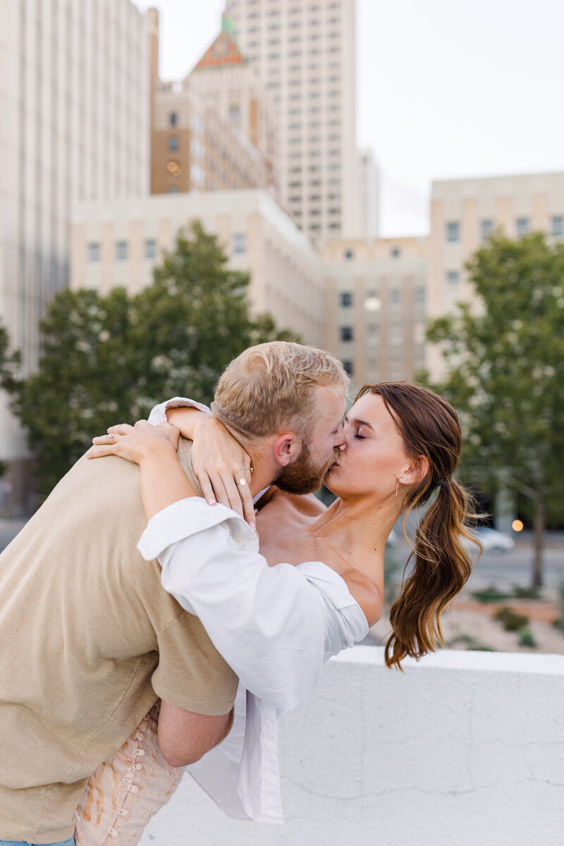 Morgan and Connor Engagement Session | Marissa Reib Photography | Tulsa Wedding Photographer-187