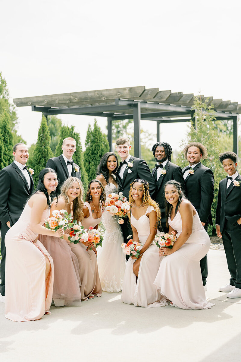 beautiful-peach-wedding-details-The-Welcoming-District