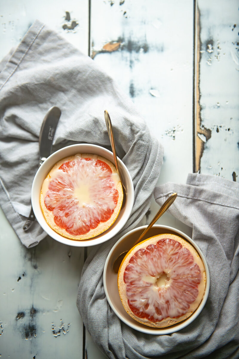 Baked Grape Fruit with Condensed Milk - Lost in Musings Blog-3
