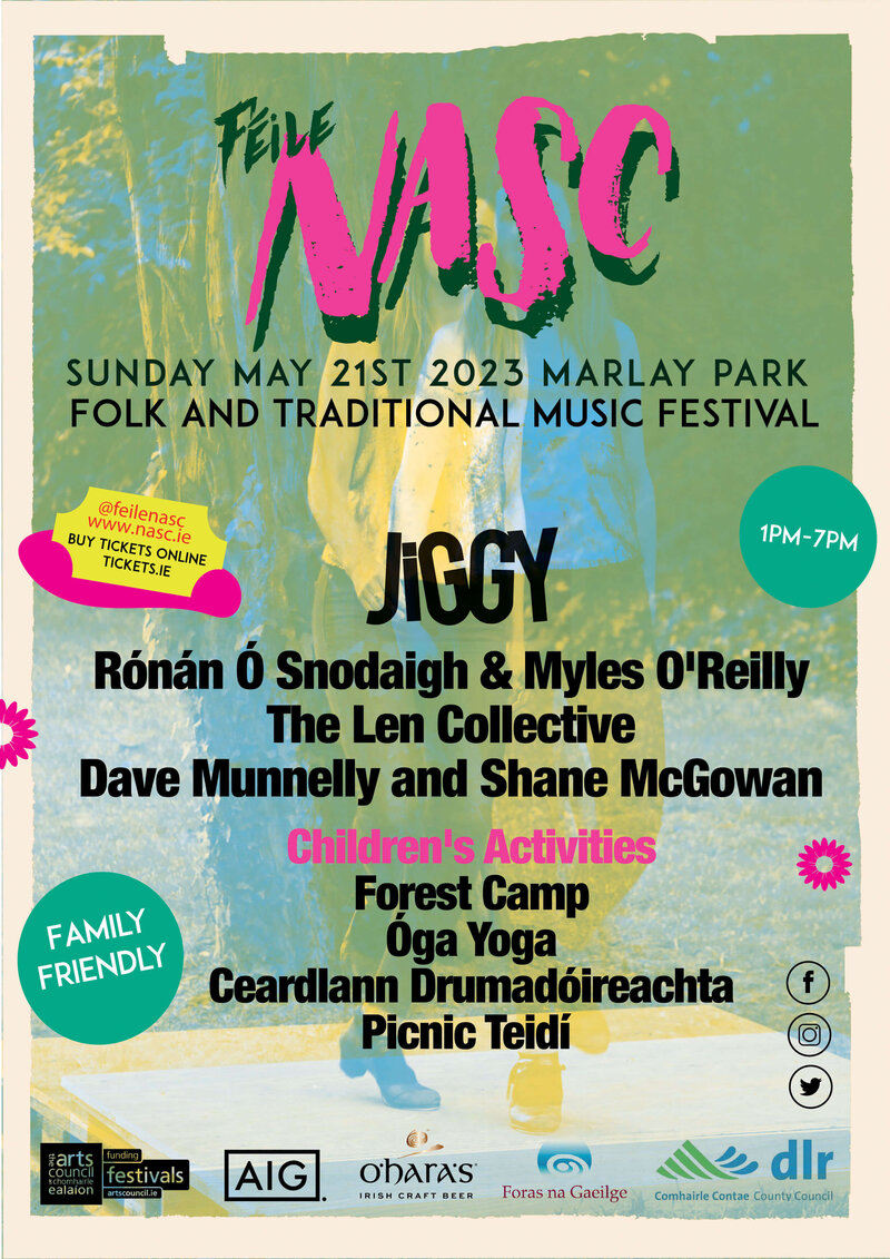 Feile Nasc, Traditional and Irish  Music Festival in Ireland  Poster