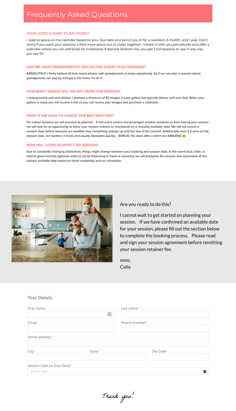 Baby Plan Proposal Mockup 3
